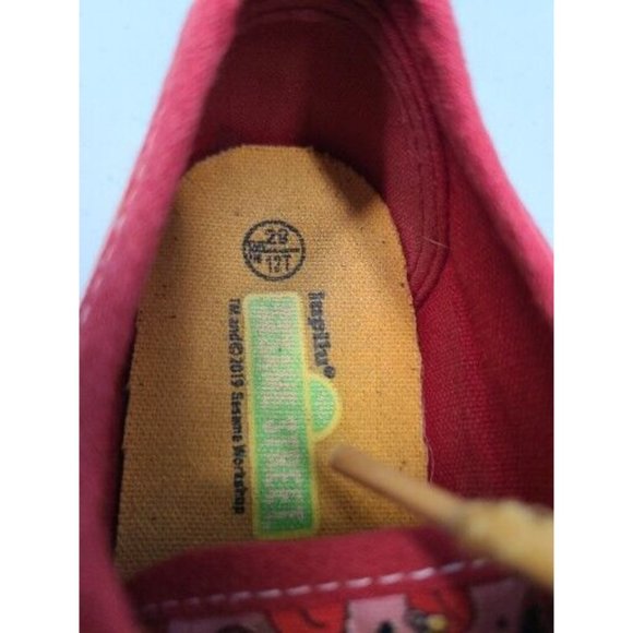 Sesame Street Elmo Canvas Shoe.  Sz: Kids 12T Girls - Picture 5 of 5